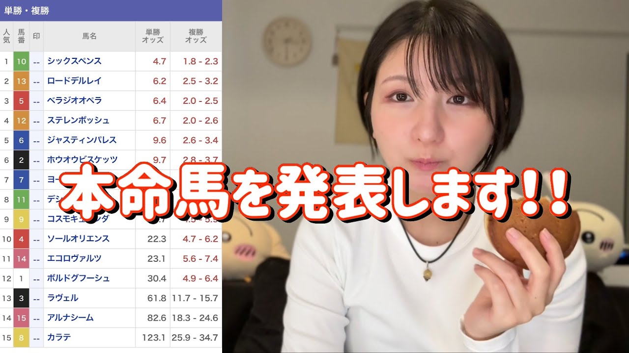 競馬予想【大阪杯GⅠ🐎 2025.4.6】まっすぐに一直線にッ！この馬が本命です！