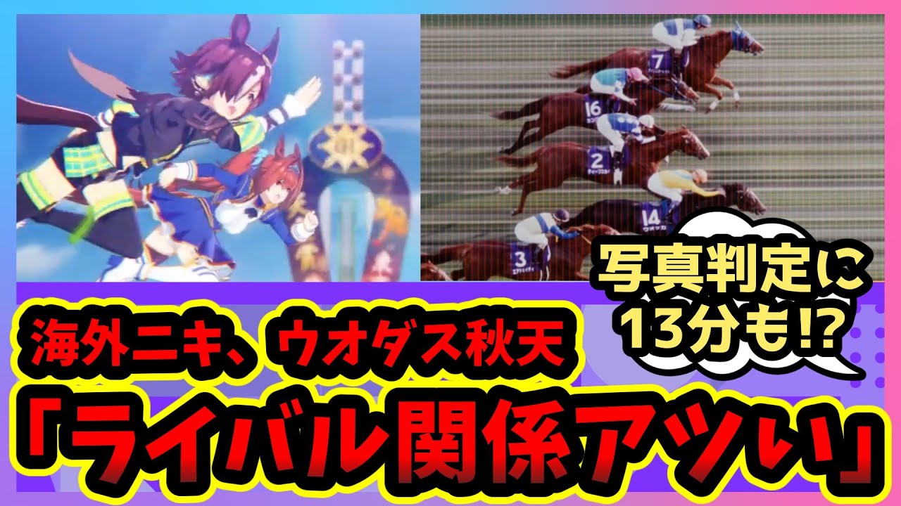 【海外の反応】ウオッカとダイワスカーレットの「秋天」がアツい！ウオダスのライバル関係に燃える海外トレーナー！【ウマ娘 まとめ】 ウマ娘プリティーダービー  反応集 翻訳 アーモンドアイ