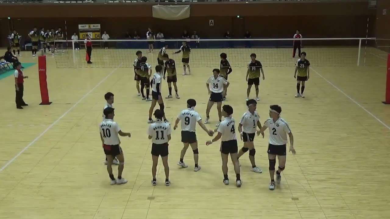 2025ファイテンジャパンカップクラブ　JVA　第44回全日本バレーボールクラブ選手権9人制男子　NSSUv愛知ALLBLACKS　2sets