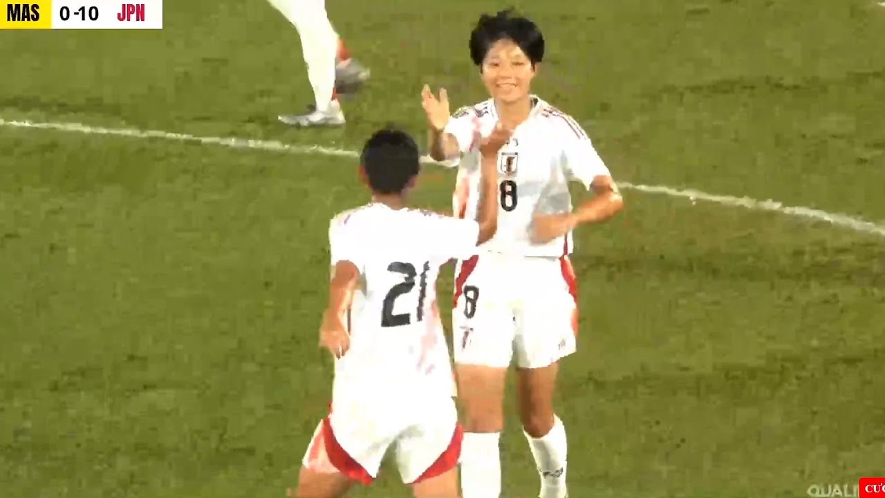 U20日本女子 vs U20マレーシア女子 ― 圧勝！なでしこジャパン、止められないパフォーマンス [ 2025年8月8日 ]