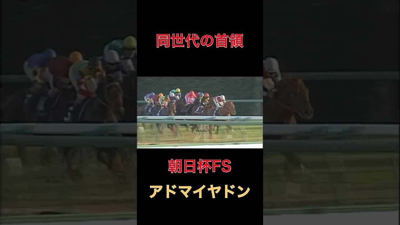 同世代の首領アドマイヤドン【朝日杯FS】#競馬#朝日杯フューチュリティステークス