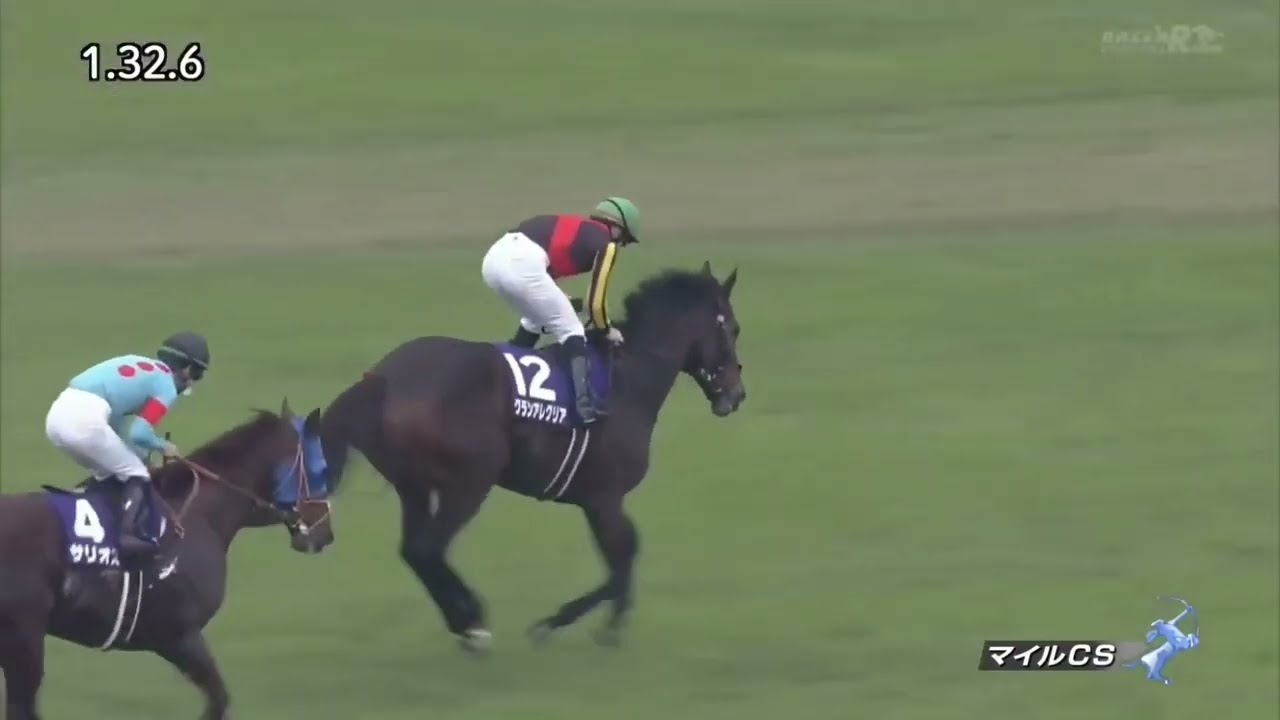 2021年 第38回 マイルチャンピオンシップ(G1)(グランアレグリア、C.ルメール)