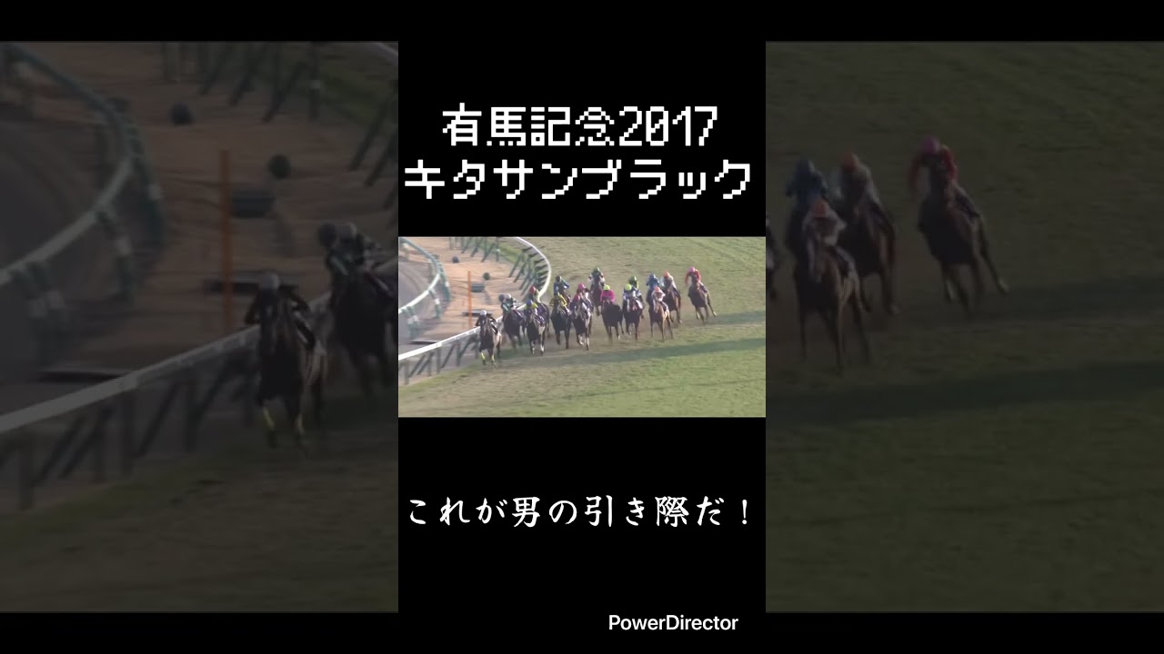 これが男の引き際だ！　キタサンブラック　有馬記念2017 #競馬