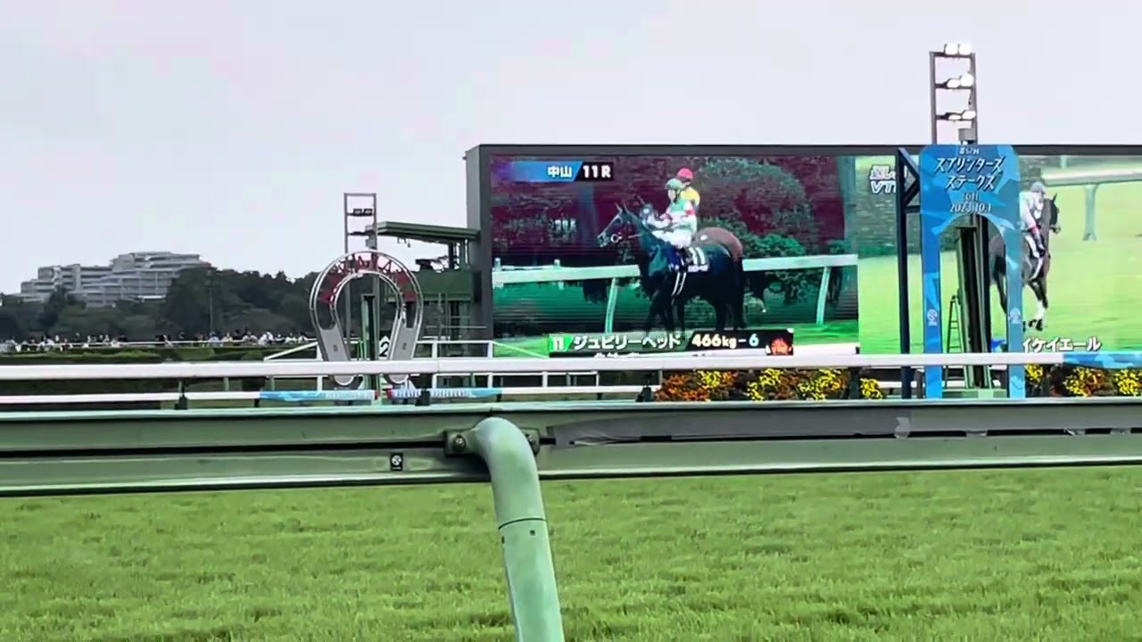 23年スプリンターズS本馬場入場