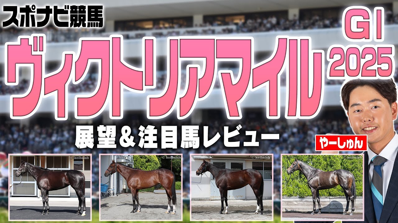 【ヴィクトリアM】前走 阪神牝馬S組に注目！馬場状態も要注意！注目馬は？アスコリピチェーノ ステレンボッシュ ボンドガール など【レース展望／スポナビ競馬】
