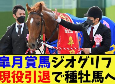 【競馬】皐月賞馬ジオグリフ、現役引退で種牡馬へに対する反応集【競馬の反応集】