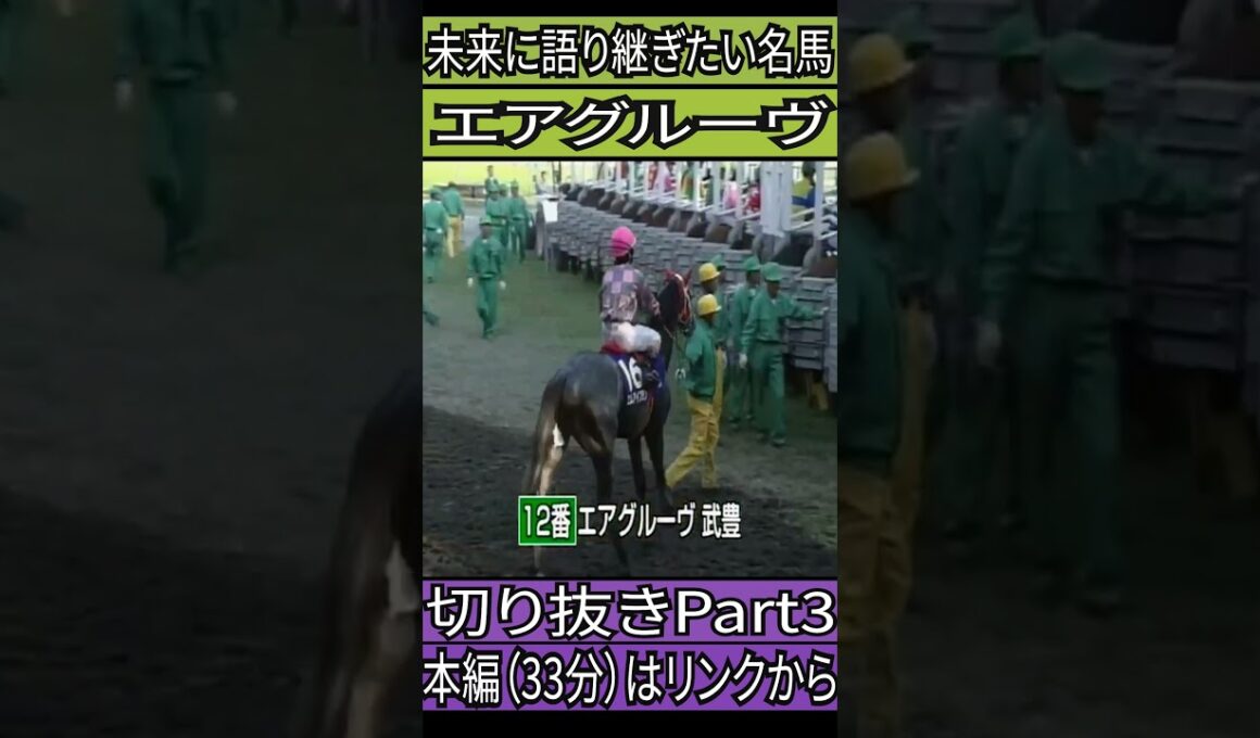 エアグルーヴ　天皇賞（秋）　切り抜きPart3　#競馬　#ドキュメンタリー 　#エアグルーヴ