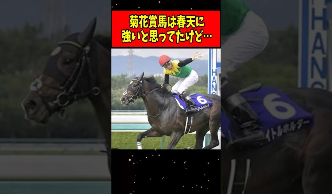 【競馬】菊花賞馬は春天に強いと思ってたけど…#Shorts
