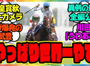 『天皇賞秋、3人のジョッキーカメラ公開された映像が凄すぎると話題になってる件』に対するみんなの反応集 まとめ ウマ娘プリティーダービー レイミン