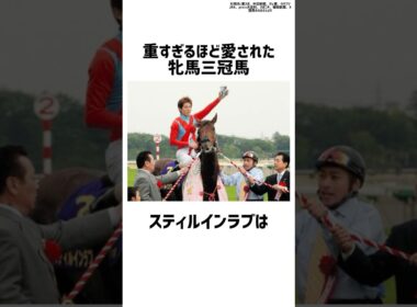 「最弱の三冠牝馬と言われた、それでも愛した」競馬民から愛されたスティルインラブの意外な雑学