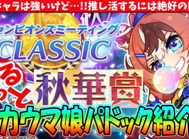 【9月CM】強いキャラは強いけど!!推し活するには絶好の舞台?!9月チャンミ秋華賞の有力ウマ娘紹介　#ウマ娘