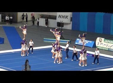 梅花高等学校／RAIDERS 準優勝 自由演技競技DIVISION１ 高等学校部門 決勝 JAPAN CUP 2025.8.31