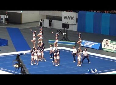 如水館高等学校／WAVES ３位 自由演技競技DIVISION１ 高等学校部門 決勝 JAPAN CUP 2025.8.31