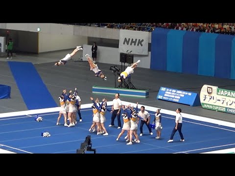 目白研心高等学校／POLARIS ４位 自由演技競技DIVISION１ 高等学校部門 決勝 JAPAN CUP 2025.8.31