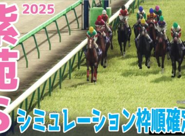 【紫苑ステークス2025】シミュレーション枠順確定版 オークス5着で実績上位のリンクスティップは1枠1番！エフフォーリアの全妹で3戦2勝のジョスランは4枠5番！秋華賞トライアル！！【競馬予想】