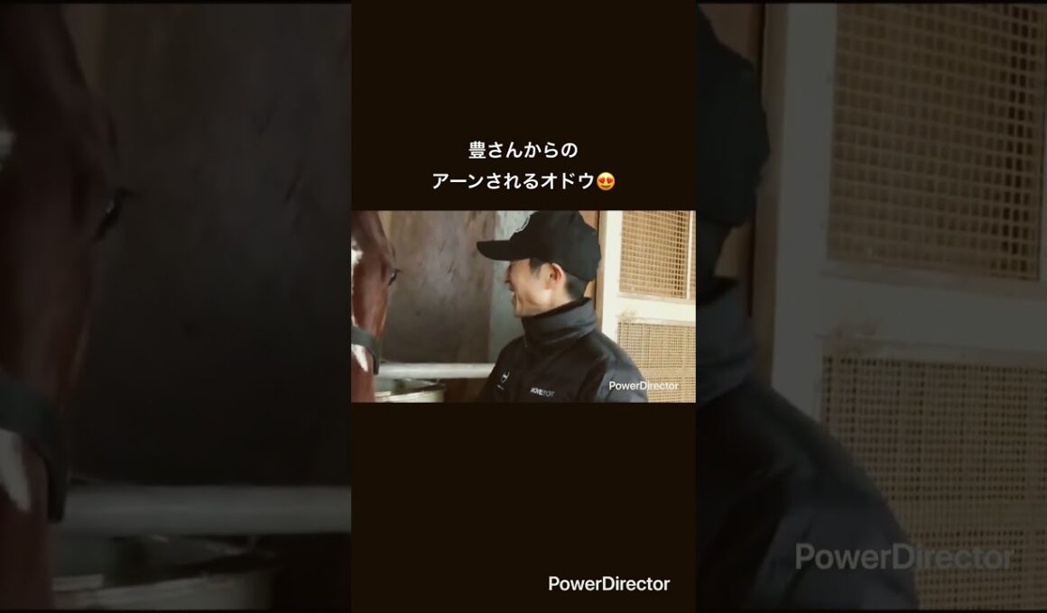 豊さんからアーンされるオドウ😍