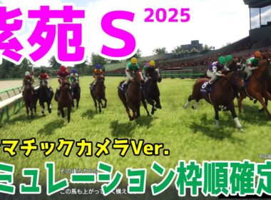 【紫苑ステークス2025】シミュレーション枠順確定版【ドラマチックカメラVer.】秋華賞を目指すトライアル！夏を越え成長した牝馬たちが進化した走りを魅せる！！激戦模様のレースの展開予想！！【競馬予想】