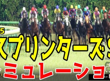 【スプリンターズステークス2025シミュレーション】スプリンターのトップホースが集結！連覇を狙うルガル・春王者サトノレーヴ・一昨年王者ママコチャが出走予定！！【ドラマチックカメラVer.】【競馬予想】