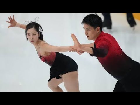 「りくりゅう」新衣装で登場🔥赤と黒に込めた今季の決意