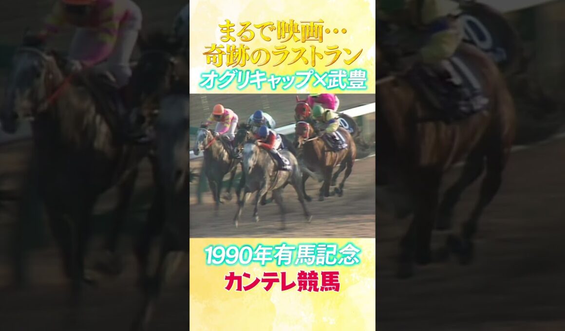 #競馬 #有馬記念  #オグリキャップ  #武豊