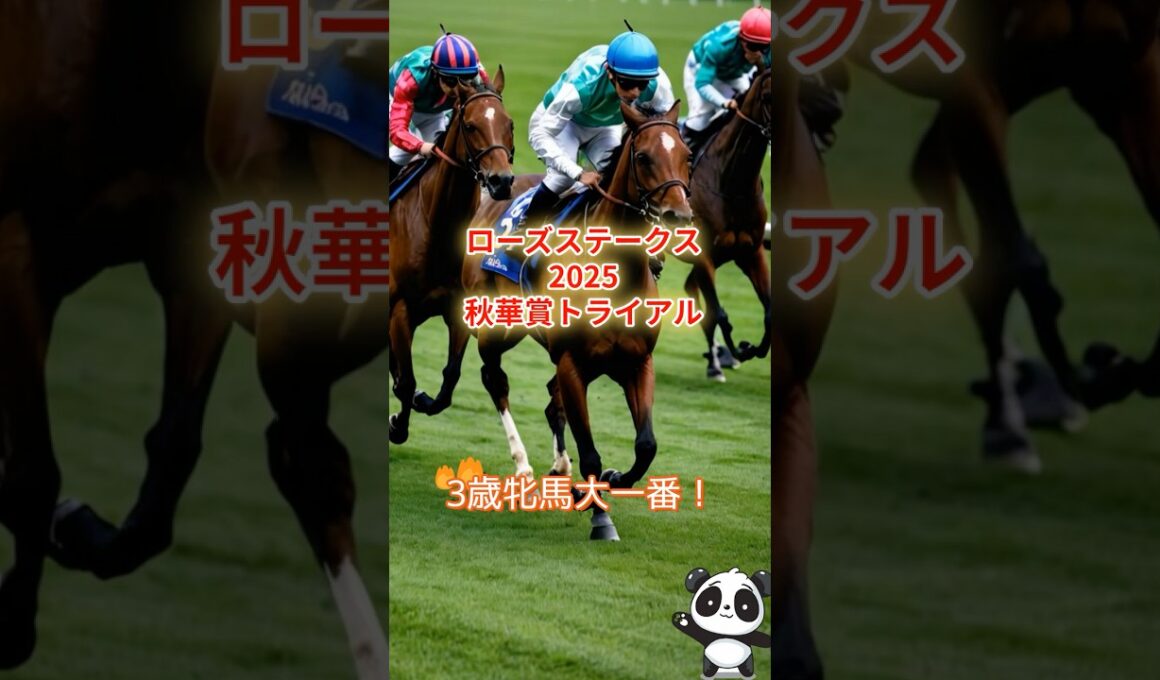 ローズステークス2025【レース傾向とポイント解説】秋華賞トライアルGⅡ