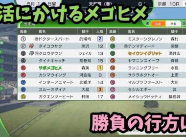 ウイニングポスト 10 2024 勝ちきれないメゴヒメを全力応援