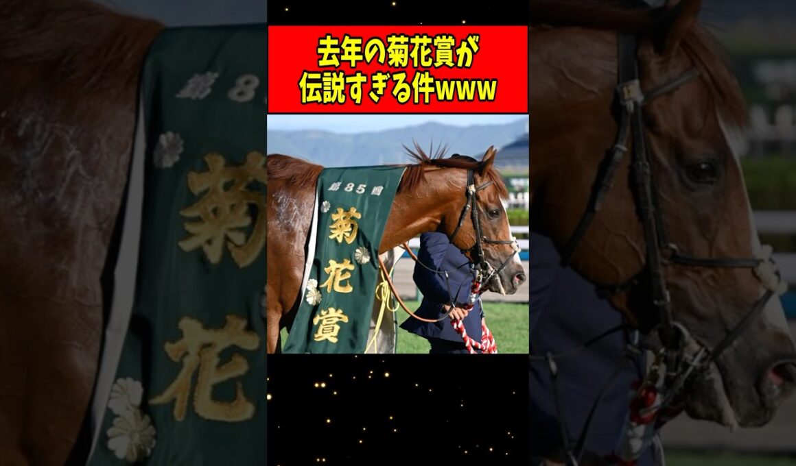 【朗報】去年の菊花賞、伝説すぎるwww #shorts