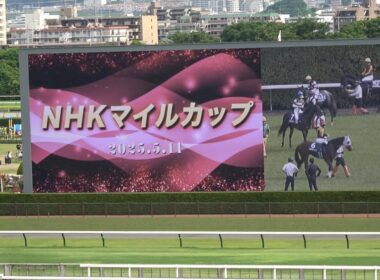 【NHKマイルカップ2025】レース前のカッコいい煽りV〜G1ファンファーレ(オイオイなし)【現地】