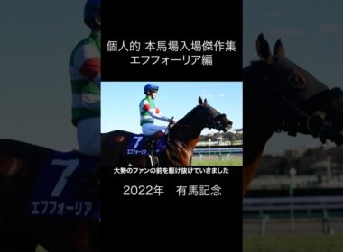 本馬場入場傑作集 エフフォーリア編