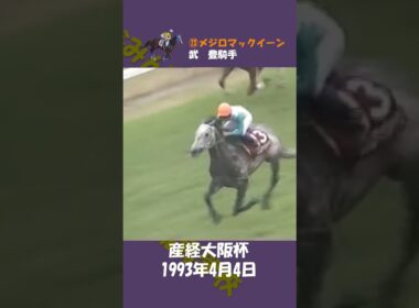 1993年大阪杯（個人的ベスト大阪杯） #競馬