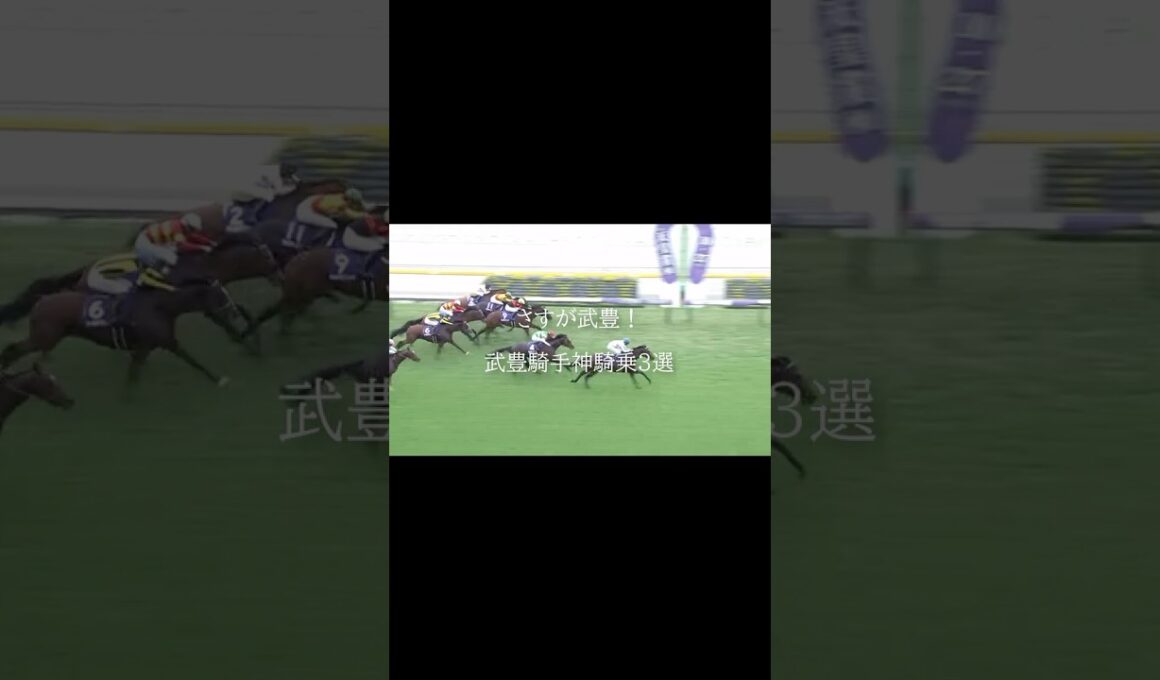 これぞ天才！ #競馬 #武豊 #宝塚記念#天才