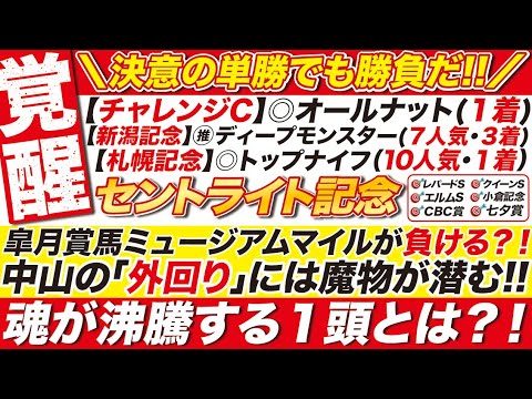 【衝撃】えっ？！皐月賞馬ミュージアムマイルが負ける？！→【セントライト記念2025予想】中山の「外回り」に潜む魔物とは？この１頭に全てを託す！