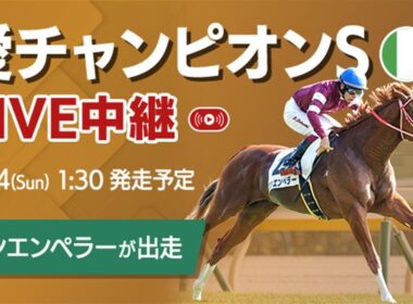 【LIVE】2025アイリッシュチャンピオンステークス