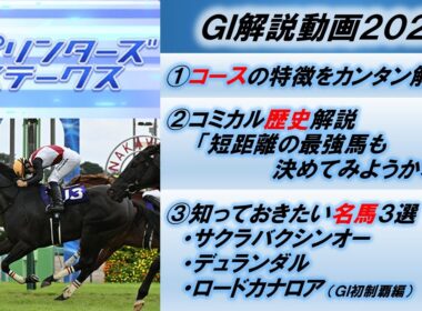 【GI解説2025】スプリンターズステークス