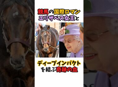 競馬の国際ロマンエリザベス女王とディープインパクトを結ぶ奇跡の血#競馬#horse
