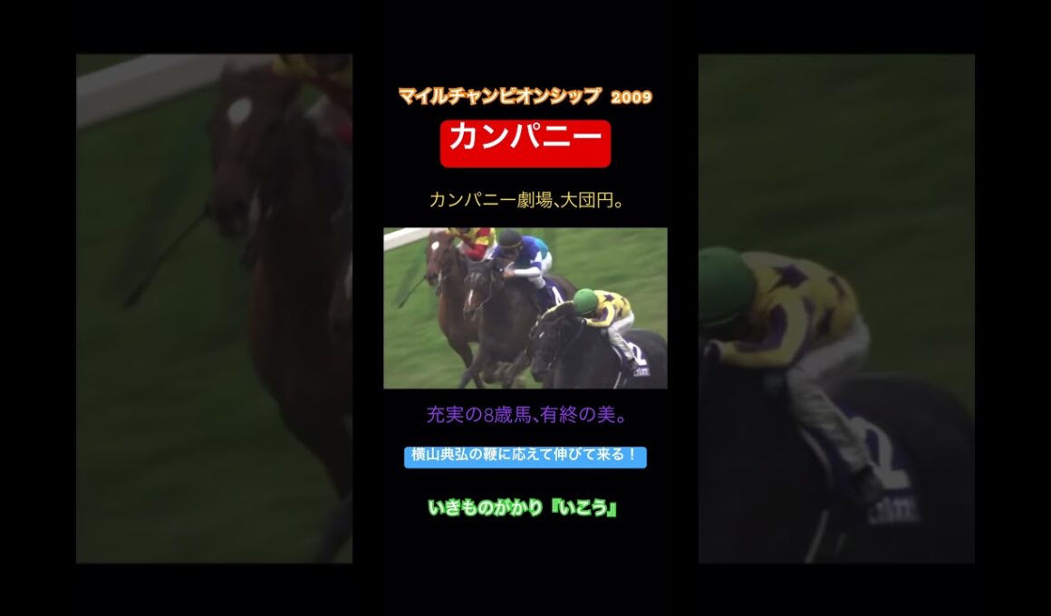 【大団円】カンパニー マイルCS 2009【有終の美】#shorts