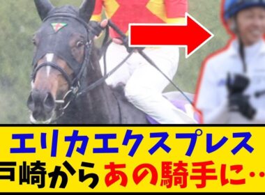 【秋華賞】「エリカエクスプレス 戸崎→あの騎手に乗り替わりって…」に対するみんなの反応【反応集】