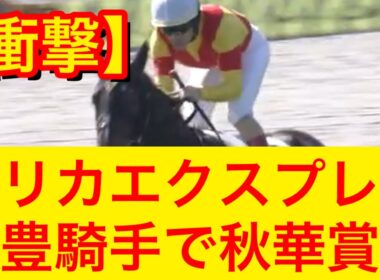 【競馬】エリカエクスプレスが秋華賞2025へ武豊騎手との新コンビで挑む！勝負になるのか？【競馬の反応集】