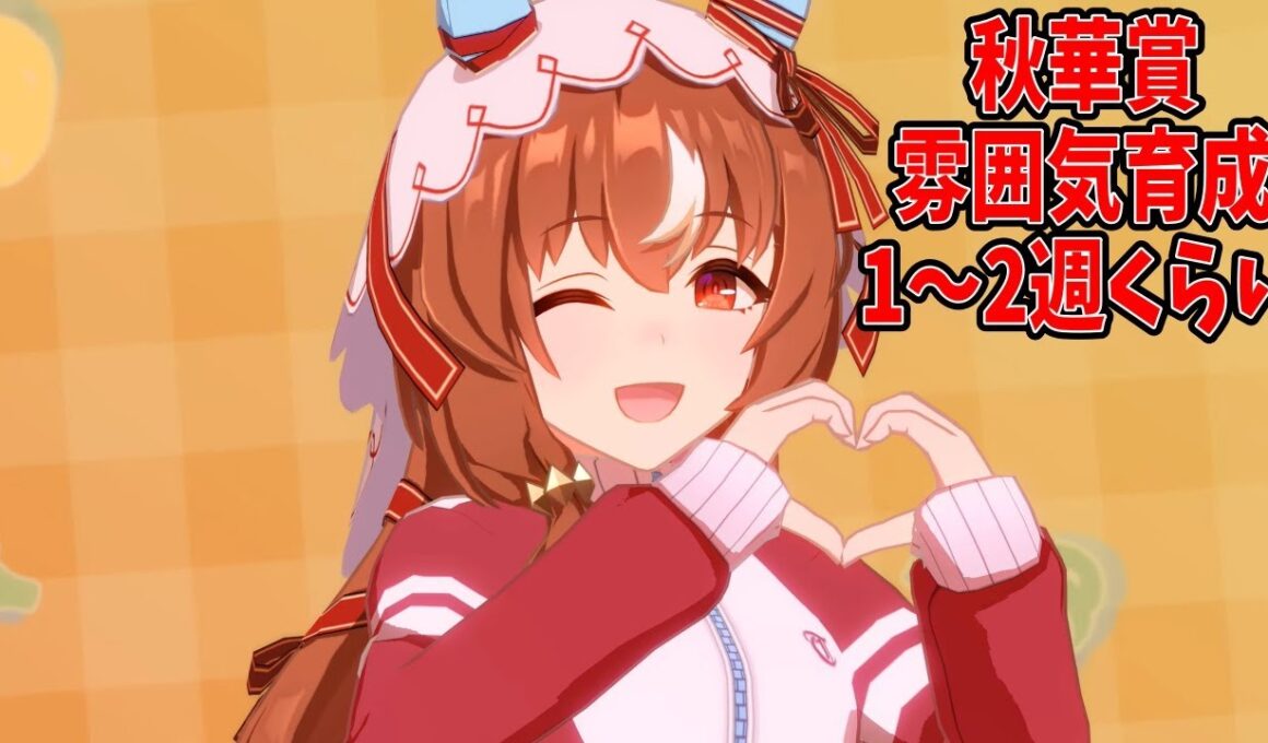 秋華賞チャンミ向け雰囲気育成1~2週くらい