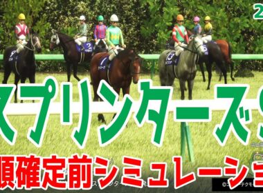 【スプリンターズステークス2025】枠順確定前シミュレーション いよいよ秋のG1開幕！！実績・勢いのポイントを軸に血統・コース適正などのファクターで予想を組み立てていく！【競馬予想】良・稍重・重・不良