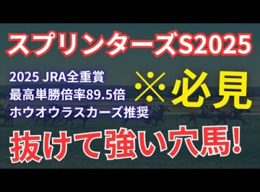 【スプリンターズステークス2025 競馬予想】全16頭診断！穴馬○○にただ一頭のS評価！電撃6F戦、サトノレーヴ、ママコチャ、ルガル、ナムラクレアら取捨！回収率100%overへ期待値全頭診断！