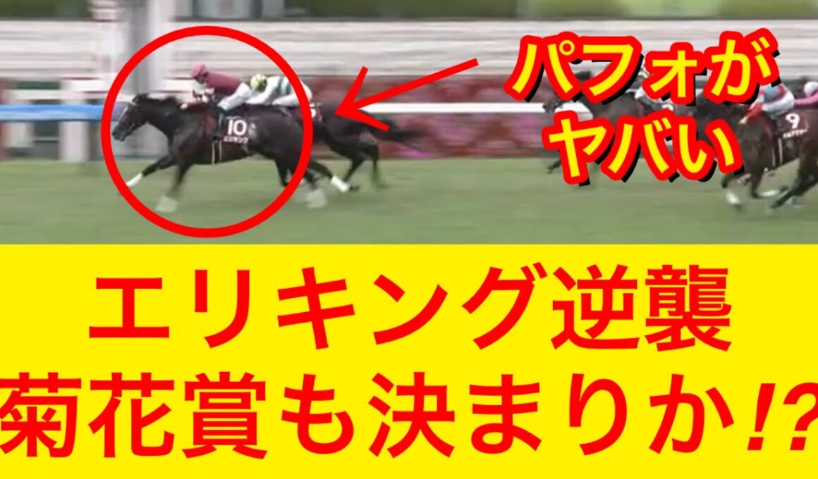 【神戸新聞杯2025】エリキングが大外一気で逆襲の一着！レース内容がヤバすぎた…【競馬の反応集】