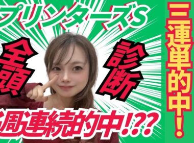 【スプリンターズステークス2025】全頭診断から浮かぶ推奨馬2頭【競馬予想】