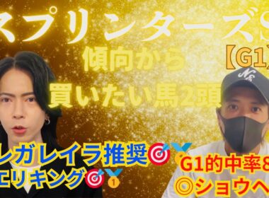 【G1】スプリンターズステークス2025傾向から買いたい馬２頭