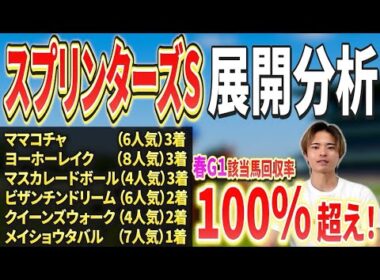 【スプリンターズステークス2025 展開分析】サトノレーヴやナムラクレアが激突！あの大穴が該当馬に！？