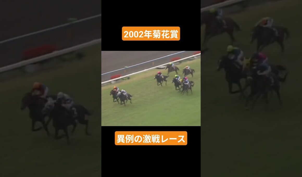 【2002年菊花賞】大波乱と奇跡 #競馬 #ヒシミラクル#菊花賞#ノーリーズン #shorts