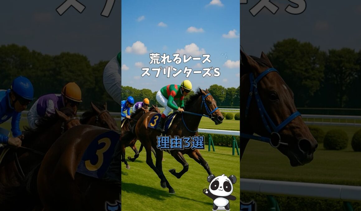【競馬解説】なぜスプリンターズステークスは荒れるのか？