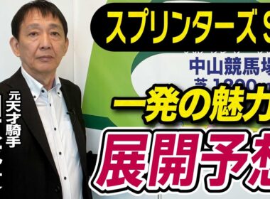 【スプリンターズS2025】田原成貴が展開予想　激走の予感がする《東スポ競馬》