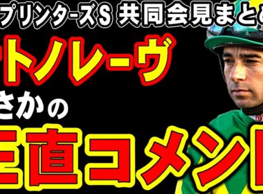 【スプリンターズS】サトノレーヴ、まさかの正直コメント…