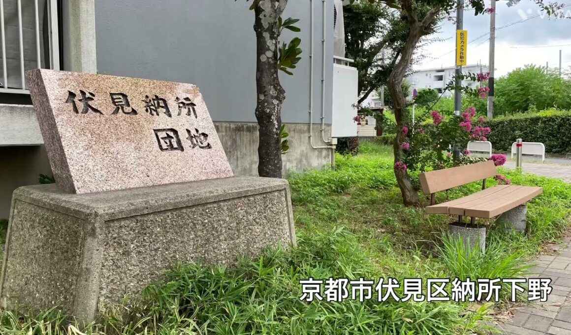 【伏見区】伏見納所団地を散策する動画